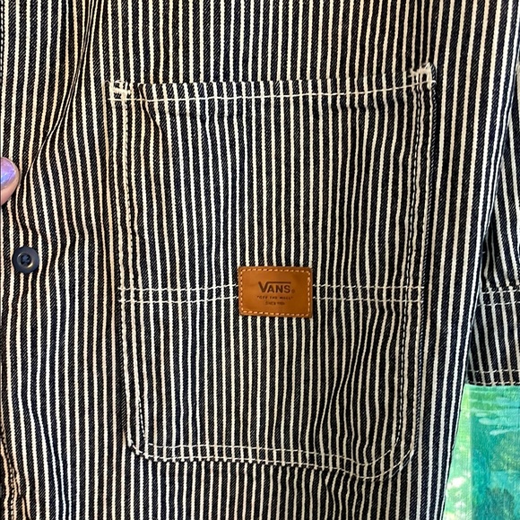 VANS RAILROAD STRIPE WOMEN’S UTILITY JACKET - Picture 6 of 6